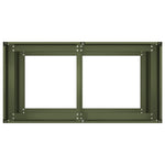 ZNTS Planter Olive Green 80x40x80 cm Cold-rolled Steel 860713