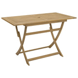Folding Garden Table 120x70x75 cm Solid Wood Acacia 365745