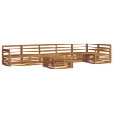 Outdoor Sofa Set 7 pcs Natural 3373564