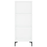 Highboard White 34.5x34x180 cm Engineered Wood 3198977