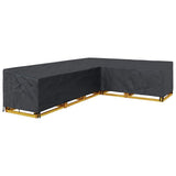 Furniture Cover Black 355 x 275 x 80 cm 420D Oxford Fbric 4105700
