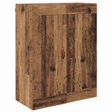 Wall-mounted Cabinet 2 pcs Old Wood 69.5 x 34 x 90 cm 3415556