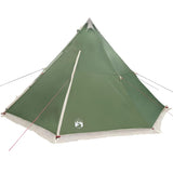 Family Tent Tipi 8-Person Green Waterproof 4009445