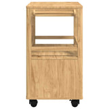 Kitchen Trolley FLORO Wax Brown 72.5 x 45 x 80 cm 42011251