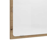 2 Piece Bathroom Furniture Set Artisan Oak Engineered Wood 856389