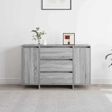 Sideboard Grey Sonoma 120 x 41 x 75 cm Engineered Wood 3333911