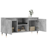 TV Cabinet Concrete Grey 104x35x50 cm Engineered Wood 827008