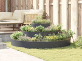 Garden Planter Anthracite 120 x 120 x 20 cm Cold-rolled Steel 873657
