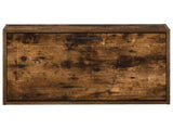 Wall-Mounted Shoe Cabinet UTRECHT 71 x 17 x 43 cm Smoked Oak 897730