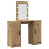 Dressing Table Brown 102 x 33 x 135 cm Engineered Wood 865189