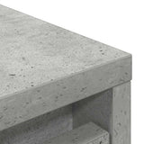 Shoe Cabinet Concrete Grey 57x34x76 cm Engineered Wood 861871