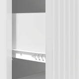 Drawer Cabinet High Gloss White 33 x 34.5 x 87 cm 895309