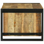 Coffee Table Brown 90 x 50 x 38 cm Solid rough mango wood 4104715