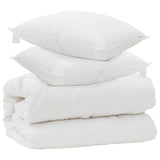 Duvet with Pillows with Pillow 3 pcs White Microfiber 3378050