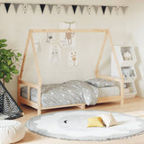 Kids Bed Frame 80x160 cm Solid Wood Pine 834459