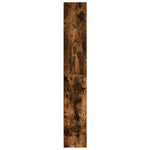Book Cabinet Smoked Oak 80x30x189 cm Engineered Wood 3314673