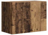 TV Wall Cabinet Set Wall-mounted 6 pcs Old Wood 3408950