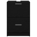 Bathroom Cabinet Black Oak 40 x 37 x 59 cm Engineered wood 868814