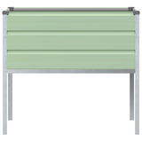 Planter Pastel Green 100 x 45 x 90 cm Galvanised Steel 42018282