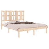 Bed Frame without Mattress 120x200 cm Solid Wood Pine 3105595