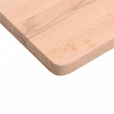 Desk Top 100xx2.5 cm Solid Wood Beech 356039