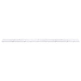 Wall Shelf 4 pcs White Marble 115 x 9 x 3 cm Engineered Wood 42020030