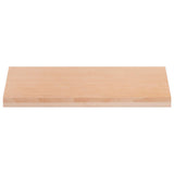 Window Sills 2 pcs Natural 80x 40 x 2 cm Solid Beech Wood 42048160