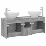 Bathroom Cabinet Set 3 pcs Grey Sonoma 49.5 x 44.5 x 65 cm 3405703