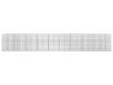Gabion with 5 mm Wire and 5x5 cm Mesh 950x20x200 cm 3464125