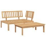 Garden Pallet Sofa Set 2 pcs Solid Wood Acacia 365853