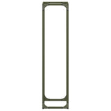 Firewood Rack Olive Green 25x25x100 cm Cold-rolled steel 864270