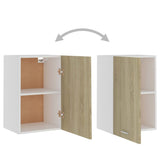 Hanging Cabinet Sonoma oak Engineered wood Medium Cabinet 801255