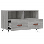 ZNTS TV Cabinet Grey Sonoma 80x36x50 cm Engineered Wood 828946