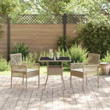 Garden Dining Set 3 pcs Beige Poly rattan 3334931