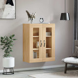 Wall Mounted Cabinet Sonoma Oak 69.5x34x90 cm Engineered Wood 834989