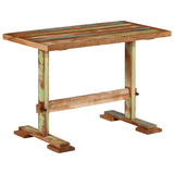 Dining Table 110x55x78 cm Solid Wood Reclaimed 374903