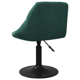 Bar Stool Dark Green Velvet 335319