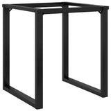 Dining Table Legs O-Frame 60x60x73 cm Steel 357883