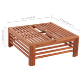 41449 Wooden Parasol Stand Cover