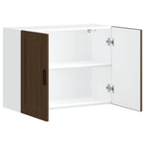 Kitchen Wall Cabinet Porto Brown Oak Engineered Wood 854074