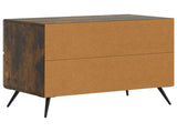 Bedside Cabinet Smoked Oak 62 x 34.5 x 47.5 cm Engineered Wood 895470