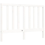 Bed Frame without Mattress White 120x200 cm Solid Wood Pine 3193787