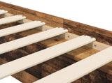 Bed Frame with Storage Old Wood 80 x 200 cm Engineered Wood 3429520