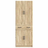 Cabinet Set 2 pcs Sonoma Oak Engineered Wood 3416990