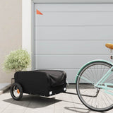 Bike Trailer Black 30 kg Iron 94038