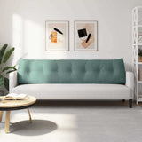 Back Pillow Sea Green 200 x 24 x 50 cm Velvet 42014613