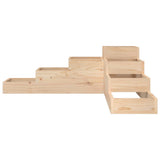 Garden Planter 4-Tier 106x104.5x36 cm Solid Wood Pine 825324