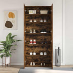 Shoe Cabinet Multicolour 80 x 35.5 x 180 cm Engineered wood 3333840