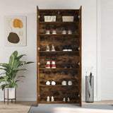 Shoe Cabinet Multicolour 80 x 35.5 x 180 cm Engineered wood 3333840