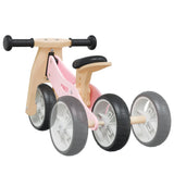 ZNTS Balance Bike for Children 2-in-1 Pink 358354